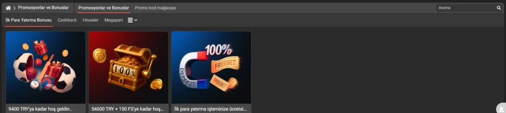 Megapari Mobil Bonusları Uygulama